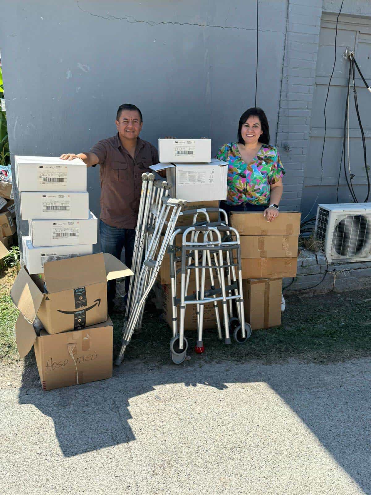 Apoyo Crucial: Entrega de Insumos Médicos a Dependencias en Ciudad Acuña