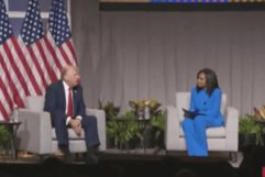 Trump asegura que Kamala Harris no es afroamericana