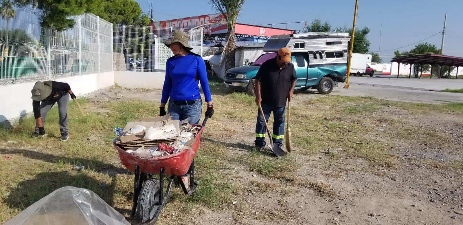 Rehabilita San Buena  plazas y línea verde