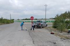 Nuevos señalamientos de alto mejoran seguridad vial en Venustiano Carranza