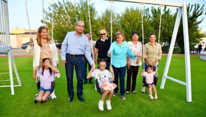 Inauguración de la plaza Río Grijalva