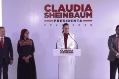 Sheinbaum presenta a Arturo Zaldívar y Leticia Ramírez para su presidencia