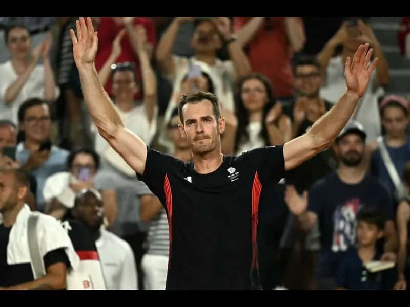 El adiós en la derrota para Andy Murray.