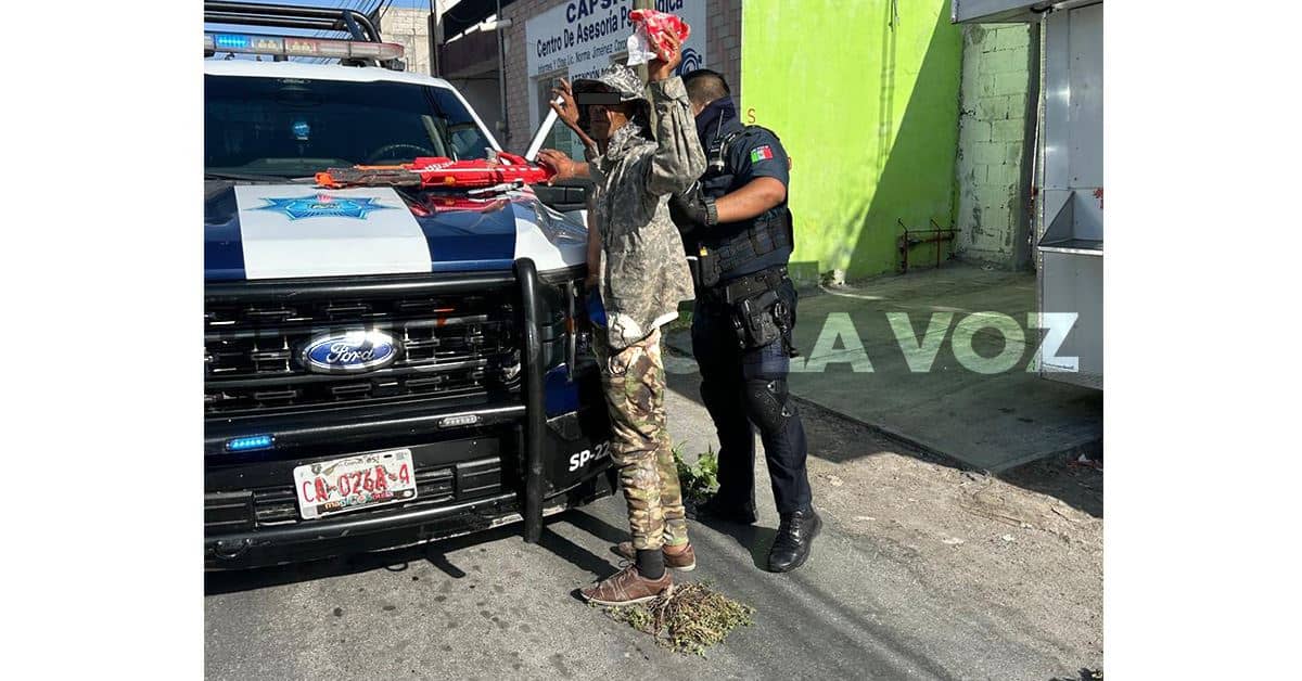 Siembra el pánico  en sucursal bancaria 