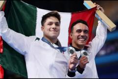 ¡Son de Plata en Clavados! Osmar Olvera y Juan Celaya