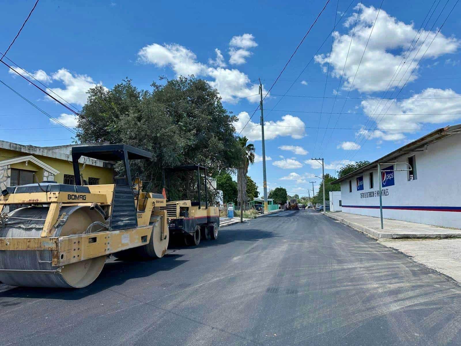 Finalizan con éxito trabajos de pavimentación en la calle 18 de marzo en Allende