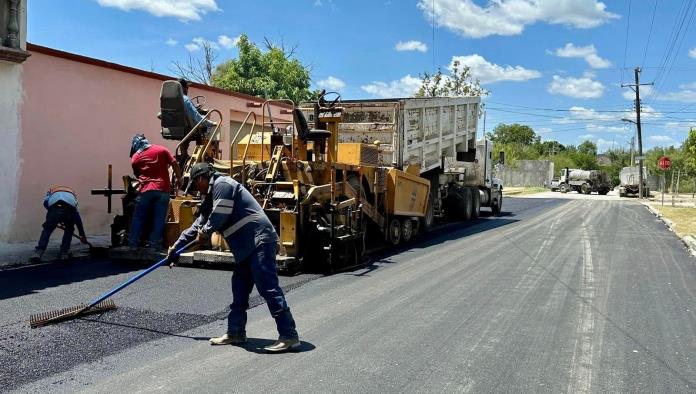 Finalizan con éxito trabajos de pavimentación en la calle 18 de marzo en Allende