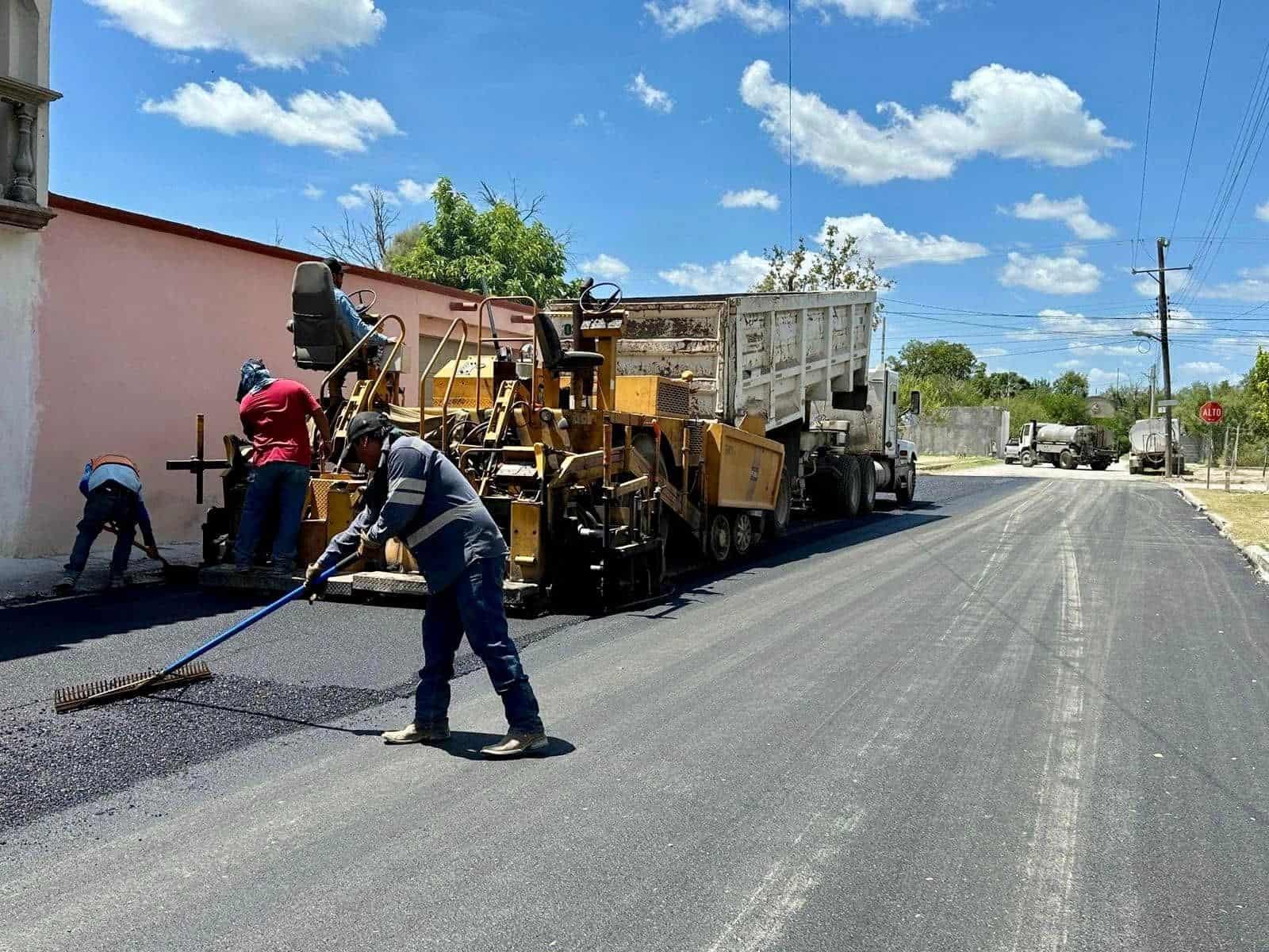 Finalizan con éxito trabajos de pavimentación en la calle 18 de marzo en Allende