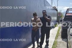 Arrestan a migrante en calles del Centro