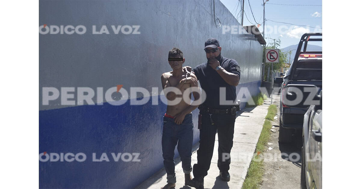 Arrestan a migrante en calles del Centro