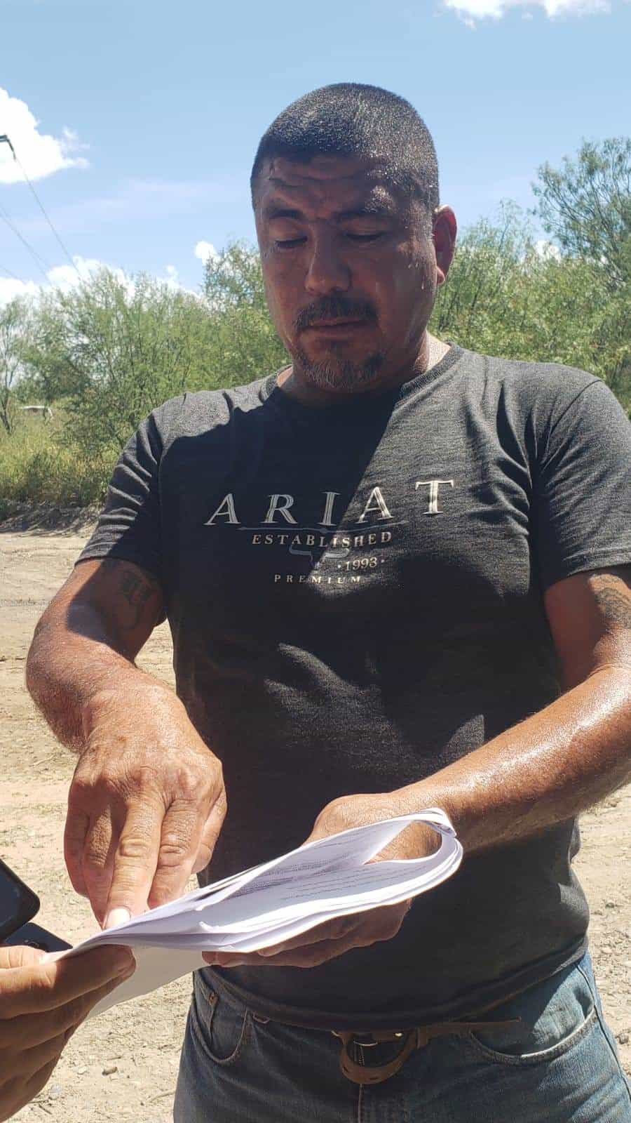 Ni Más ni Menos, Solo lo que es Justo, Refiera Minero Sobreviviente del Pinabete