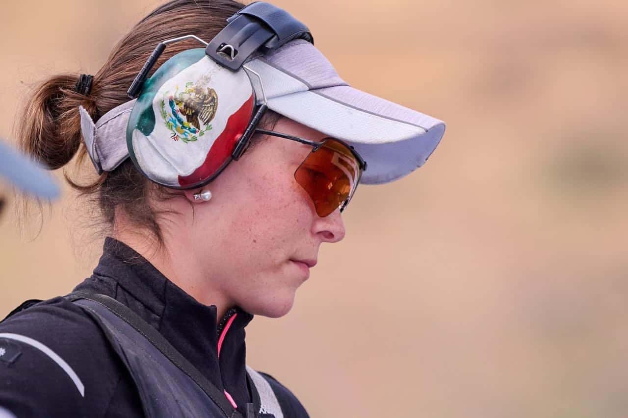 Se acerca Gabriela Rdz a la final del Skeet Femenil en París 2024