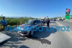 Accidente en la Constitución deja a Comandante de Bomberos en estado crítico