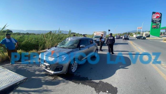 Accidente en la Constitución deja a Comandante de Bomberos en estado crítico