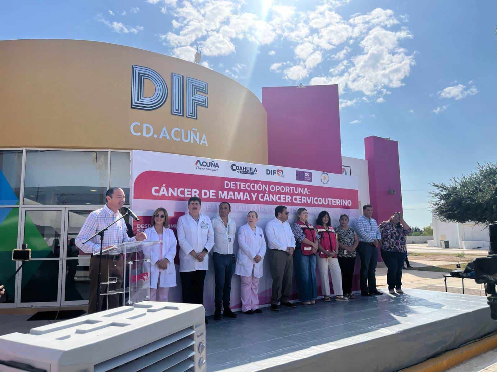 Ciudad Acuña Inicia Campaña de Detección de Cáncer con Mastógrafo Móvil