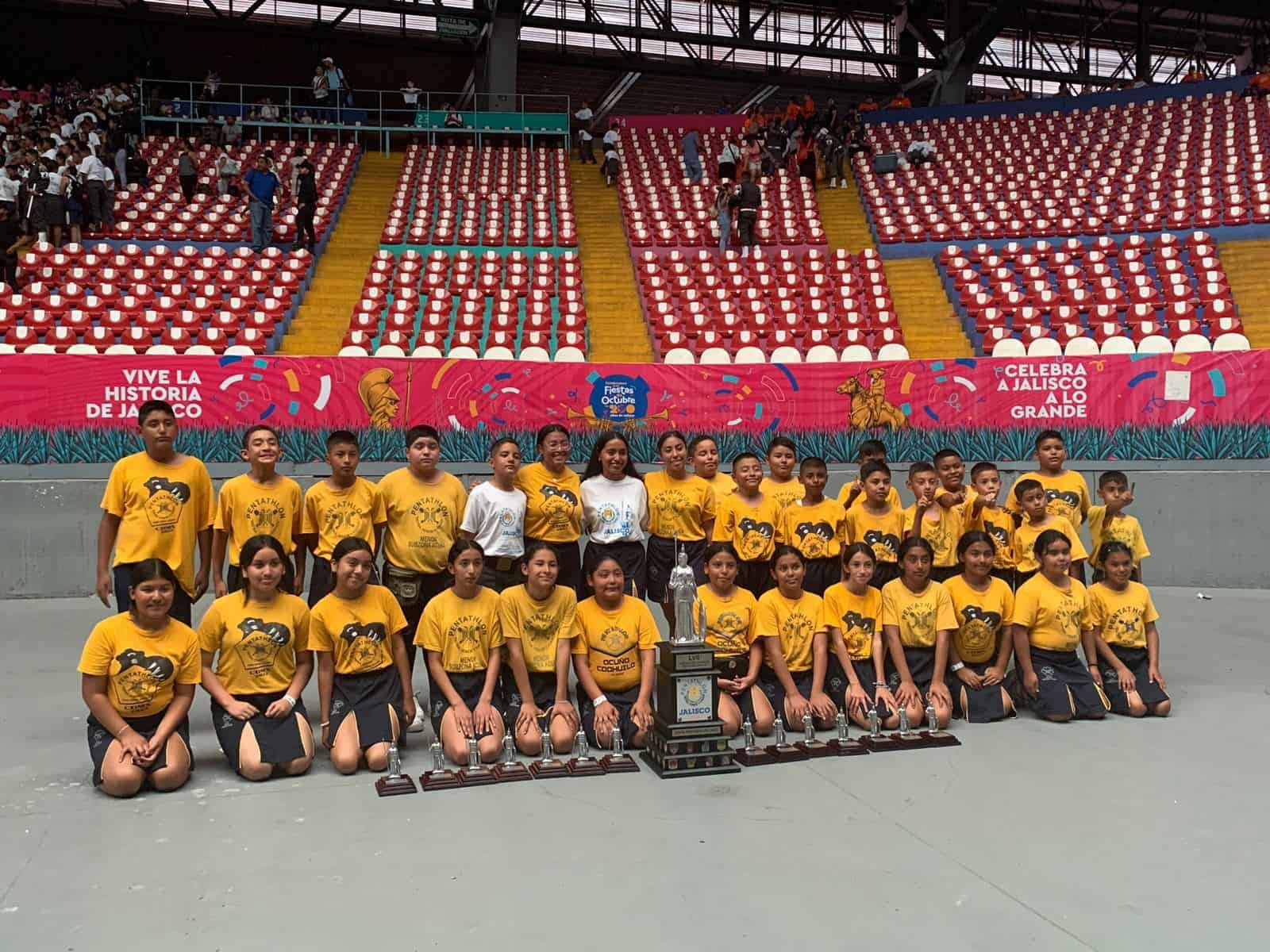 Arrasan en Jalisco: Pentathlon de Acuña Campeón Nacional