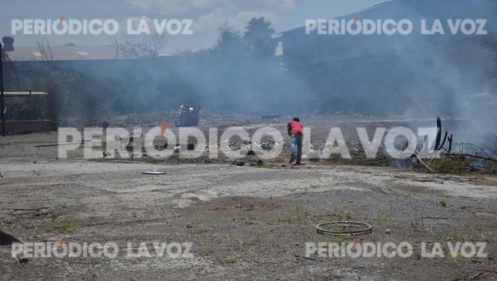 ´Quemazón´ en taller moviliza a Bomberos 