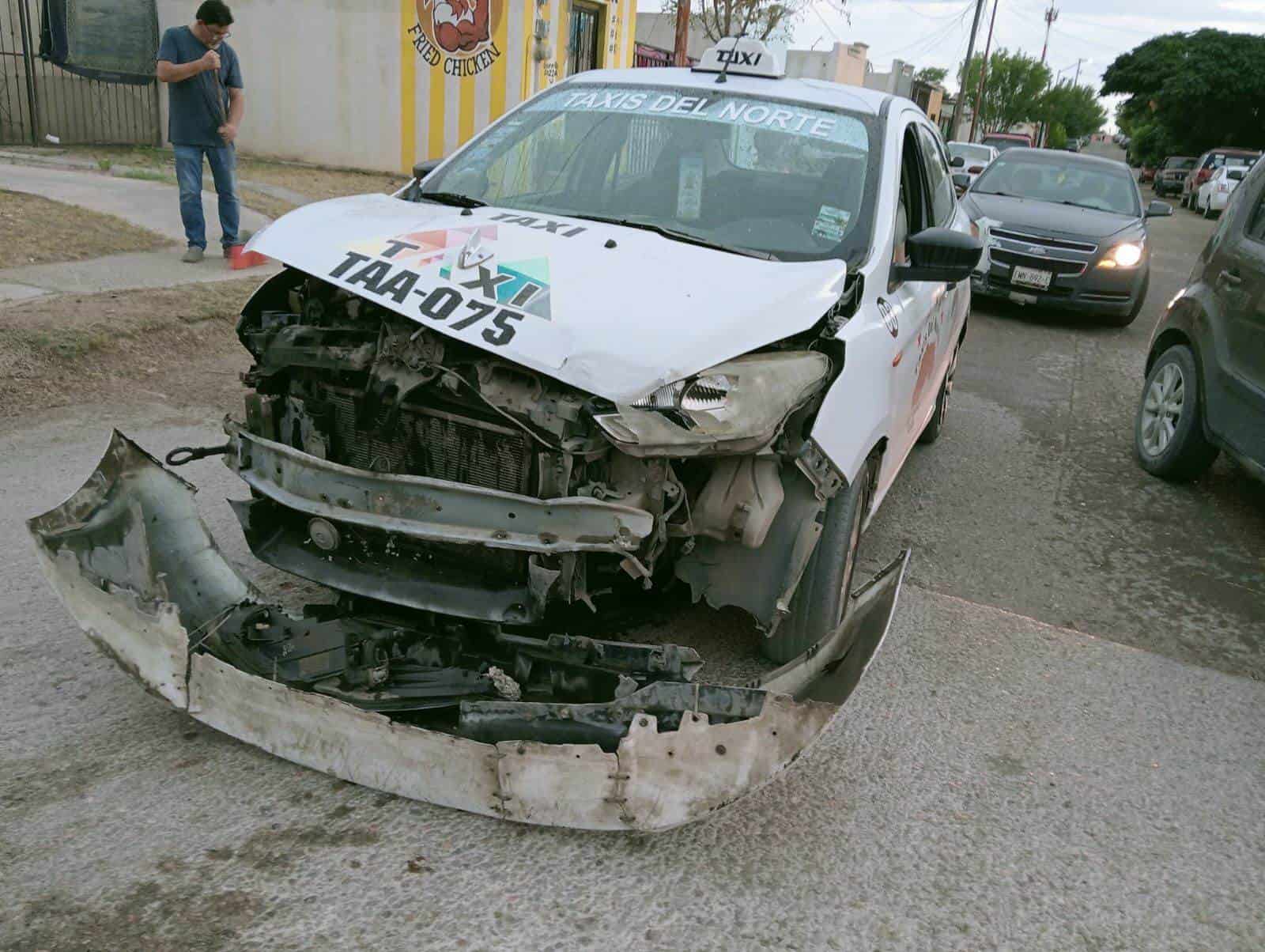 Aumentan los Accidentes en Ciudad Acuña: Taxista Entre los Involucrados