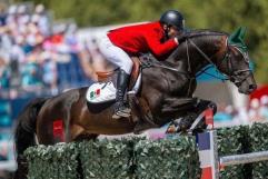 Andrés Azcárraga cae de su caballo y pierde Final de salto en París 2024