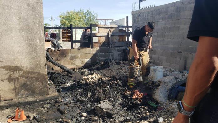 Domicilio Afectado por Quema de Basura del Vecino