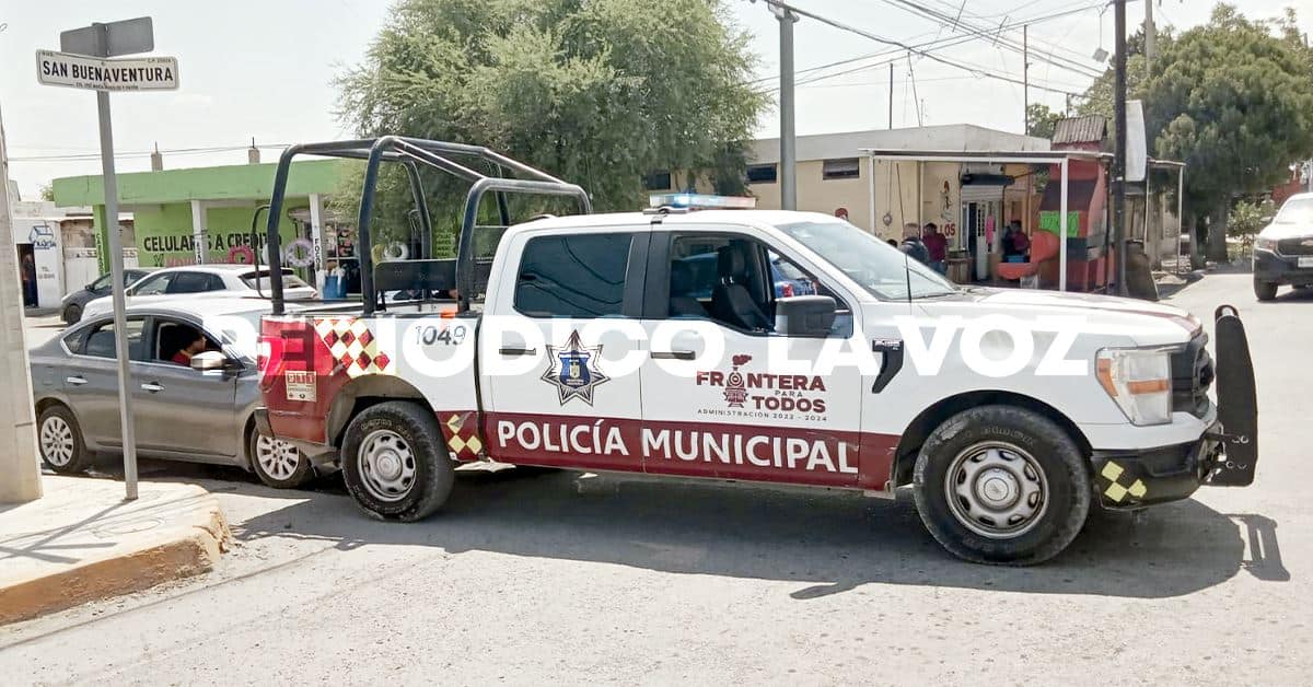 Estampa auto en patrulla