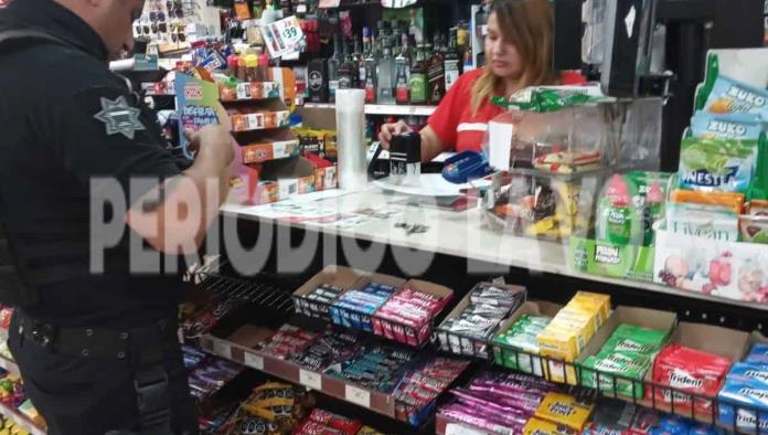 ´Pega´ de madrugada en tienda del Centro