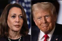 Kamala Harris aventaja con simpatizantes afroamericanos