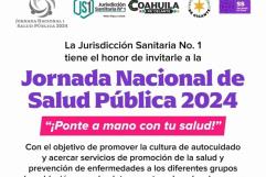 Anuncian Jornada Nacional de Salud Pública en Allende