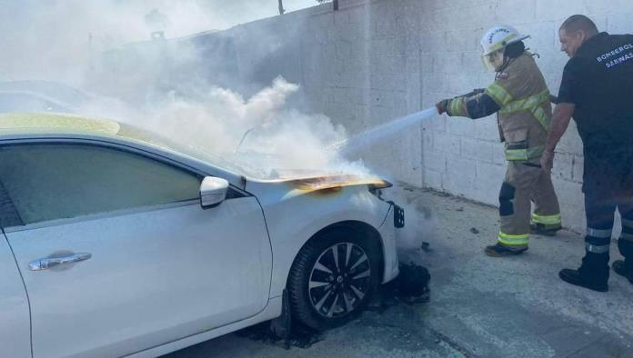 Pérdida Total de Auto Tras Incendiarse