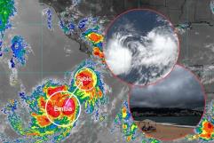 Tormentas Tropicales Emilia y Fabio causarían ´Efecto Fujiwhara´ el miércoles