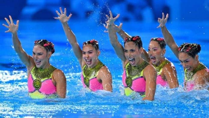 ´Sirenas´ mexicanas finalizan en séptimo lugar en natación artística