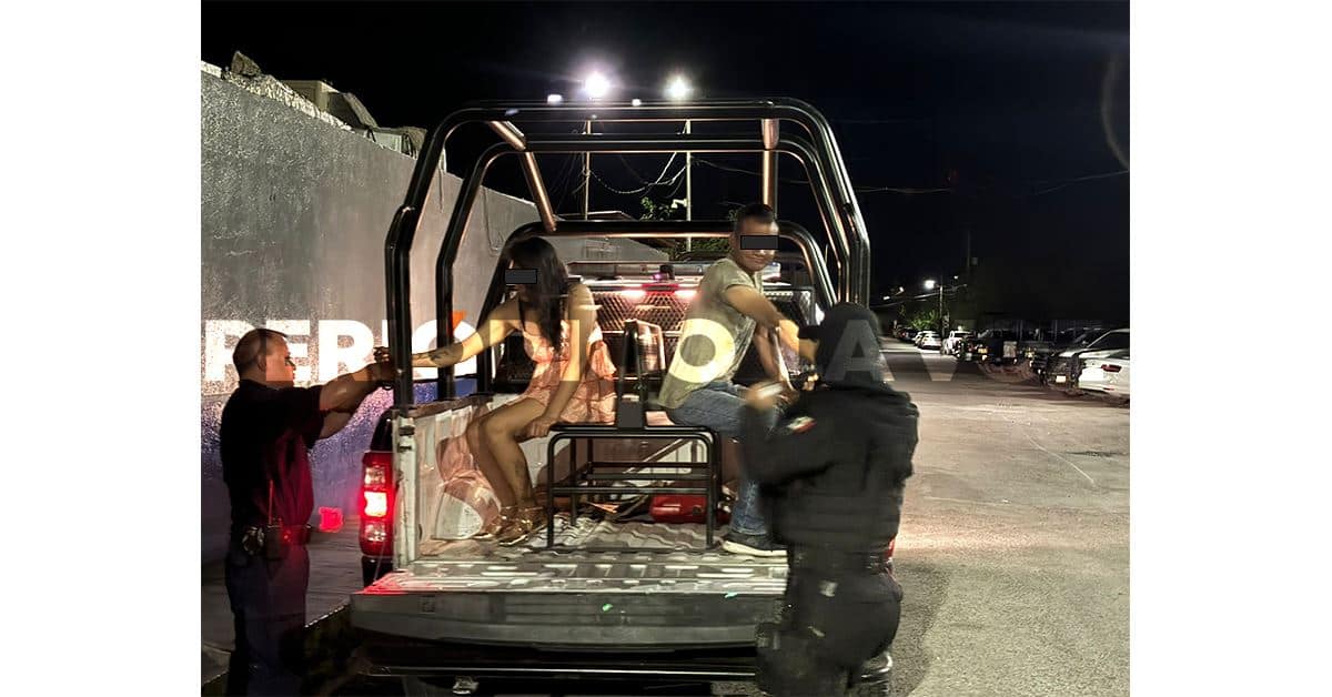 Detienen a 2 en operativo Colinas