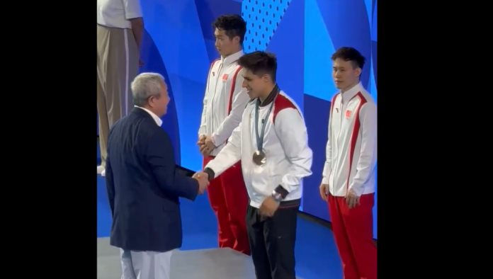 Osmar Olvera promete medalla de oro para Los Angeles 2028