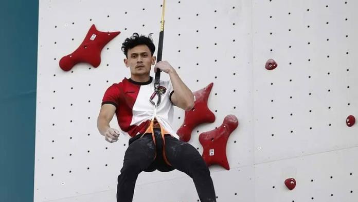 Veddriq Leonardo da oro a Indonesia en Escalada de Velocidad