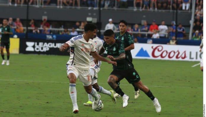 En penaltis, Santos cae ante Cincinnati en la Leagues Cup 