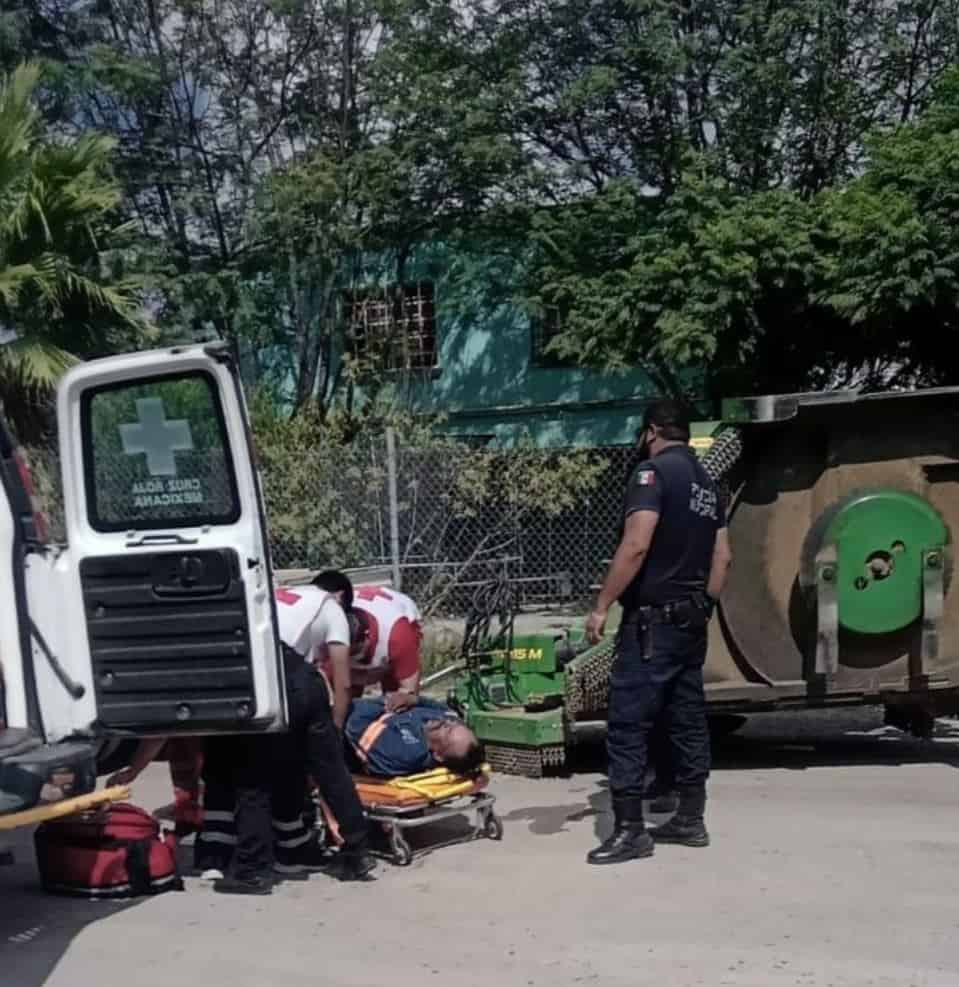 Trabajador Sufre Accidente en Múzquiz