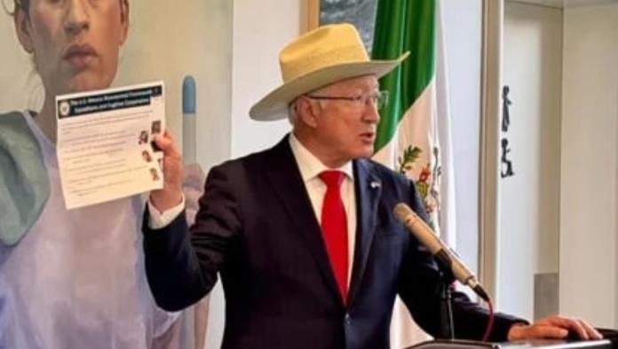 Ken Salazar informó Mexico sobre detención del MZ