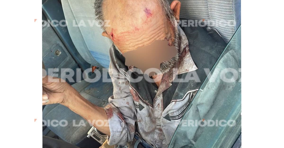 ´Machetea´ a abuelito Policía Preventivo de SB