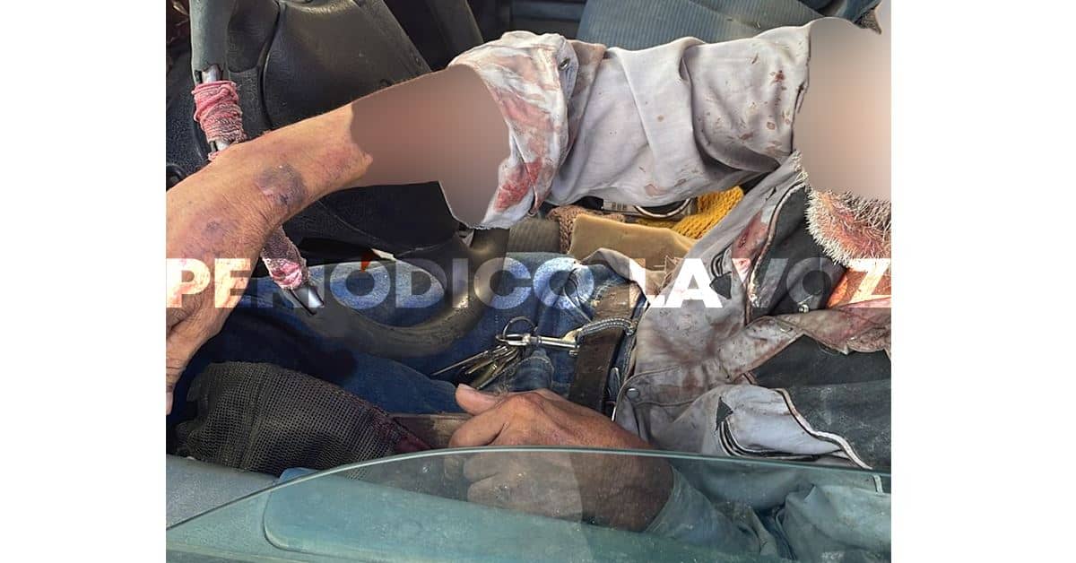 ´Machetea´ a abuelito Policía Preventivo de SB