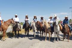 Realizan Cabalgata del Campesino