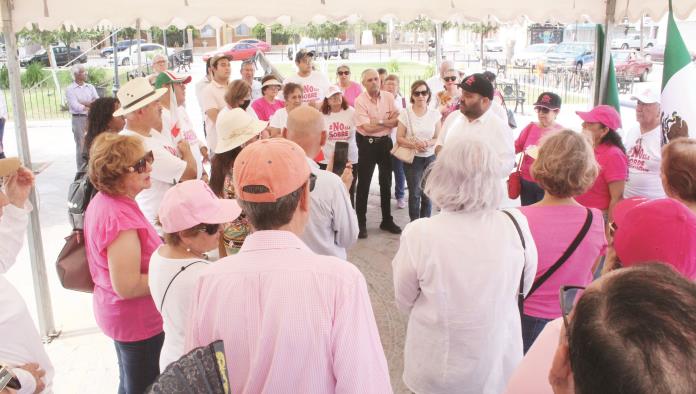 Protesta Poder Ciudadano por legisladores de Morena