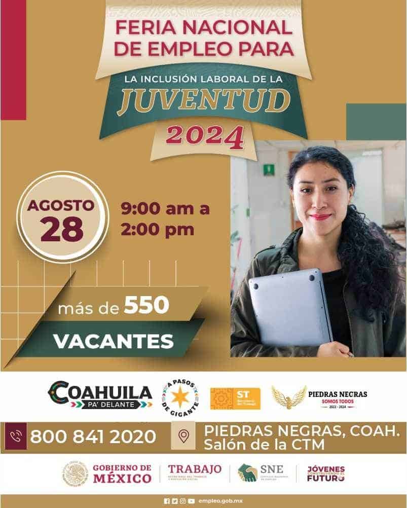 Realizarán tercera feria del empleo