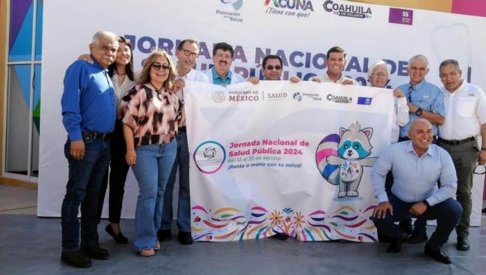 Arranca la Jornada Nacional de Salud Pública 2024 en Ciudad Acuña