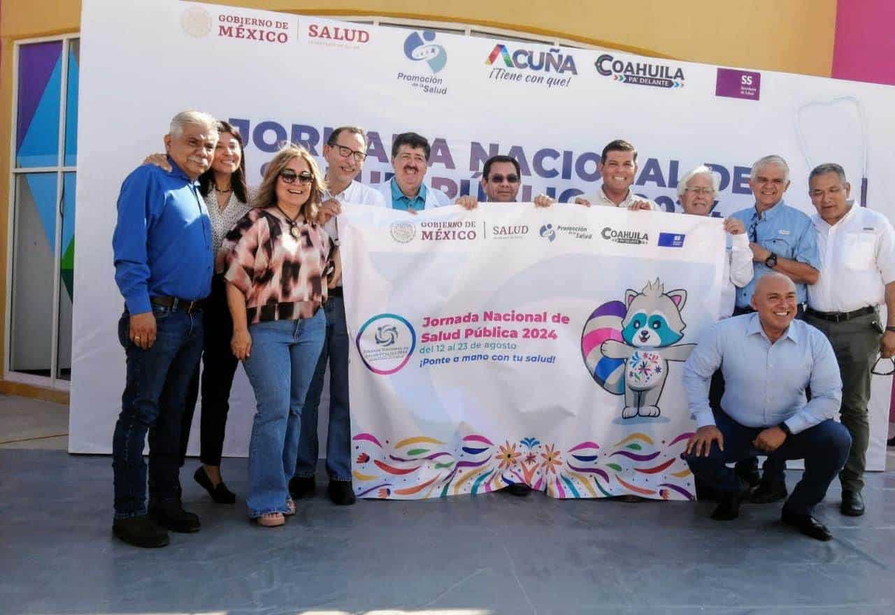 Arranca la Jornada Nacional de Salud Pública 2024 en Ciudad Acuña