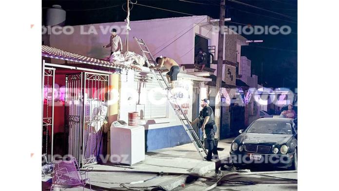 Se intoxica familia por incendio en la Bellavista