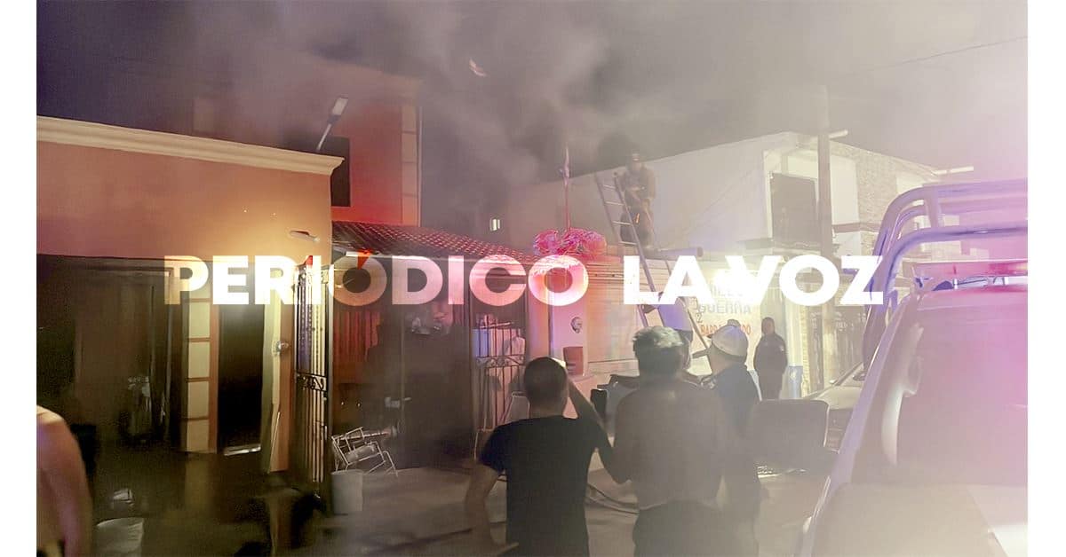 Se intoxica familia por incendio en la Bellavista