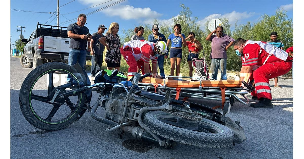 Manda a ´volar´ a motociclista