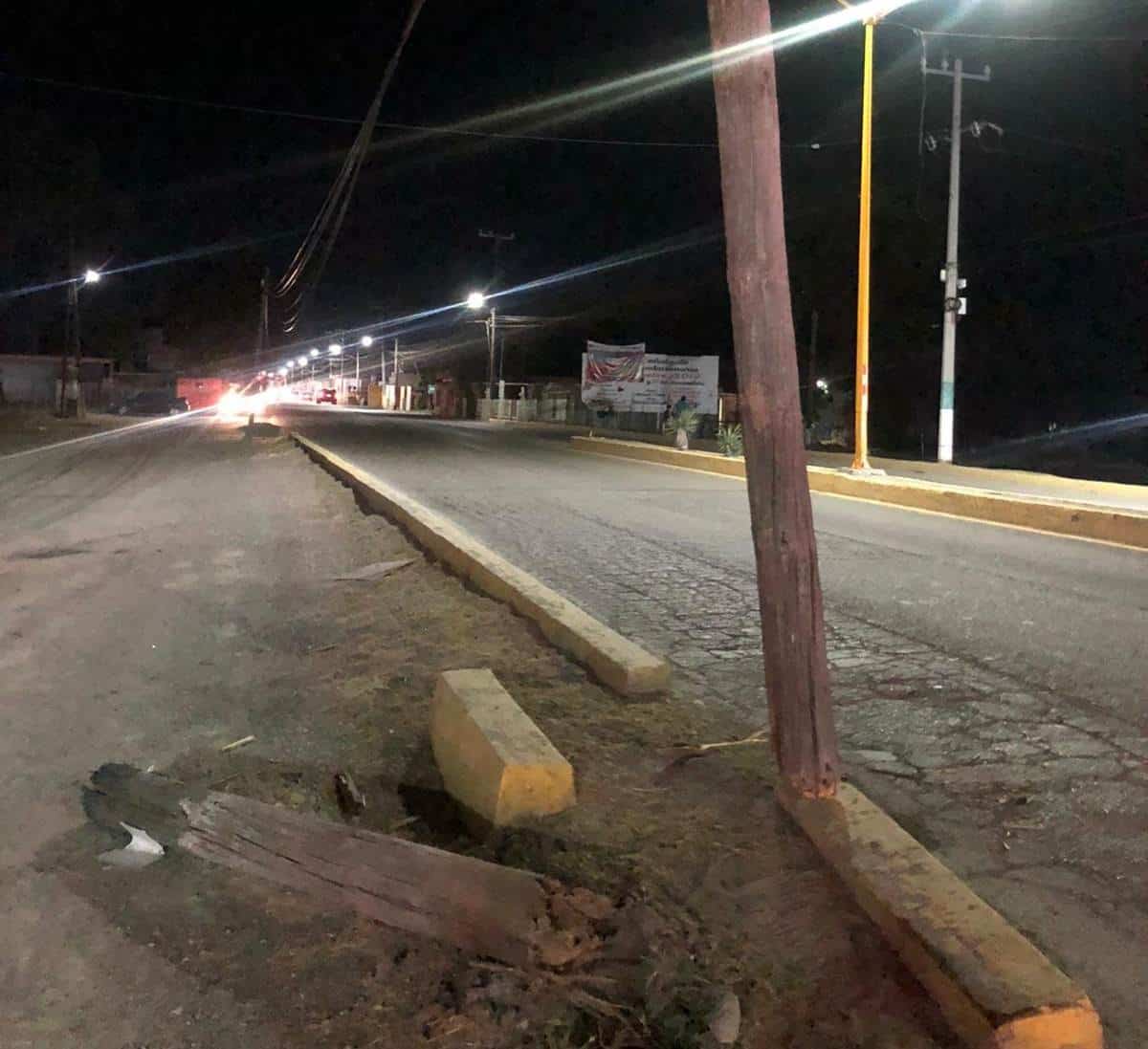 Choque-fuga en el centro de Morelos genera alarma entre vecinos