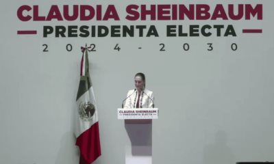 Claudia Sheinbaum recibe constancia de mayoría