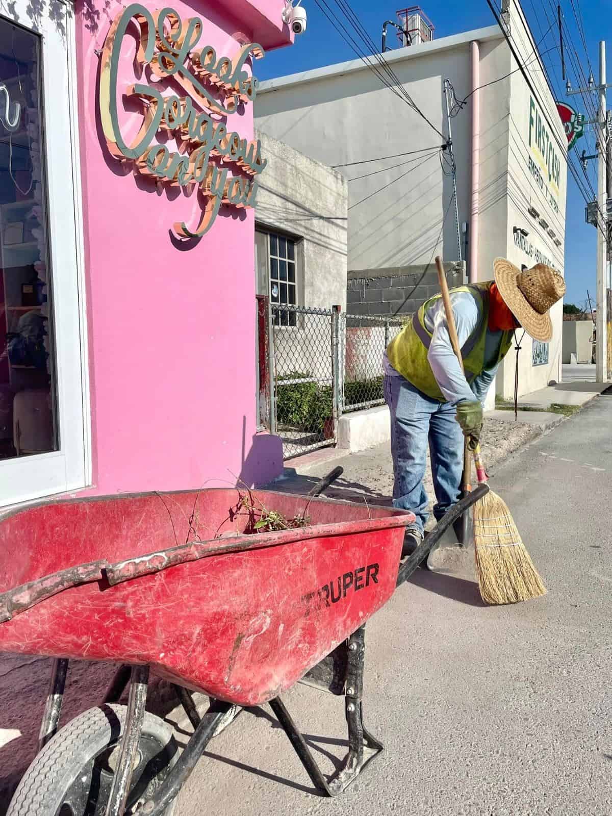 Continúan las Acciones del Programa Allende Limpio para Mejorar la Imagen Urbana